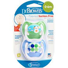 Др FOR KIDS Dr Brown`s orthodontic nipple 0-6m N140